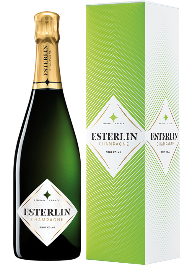 Champagne Gross Esterlin Shine With Case - 75Cl
