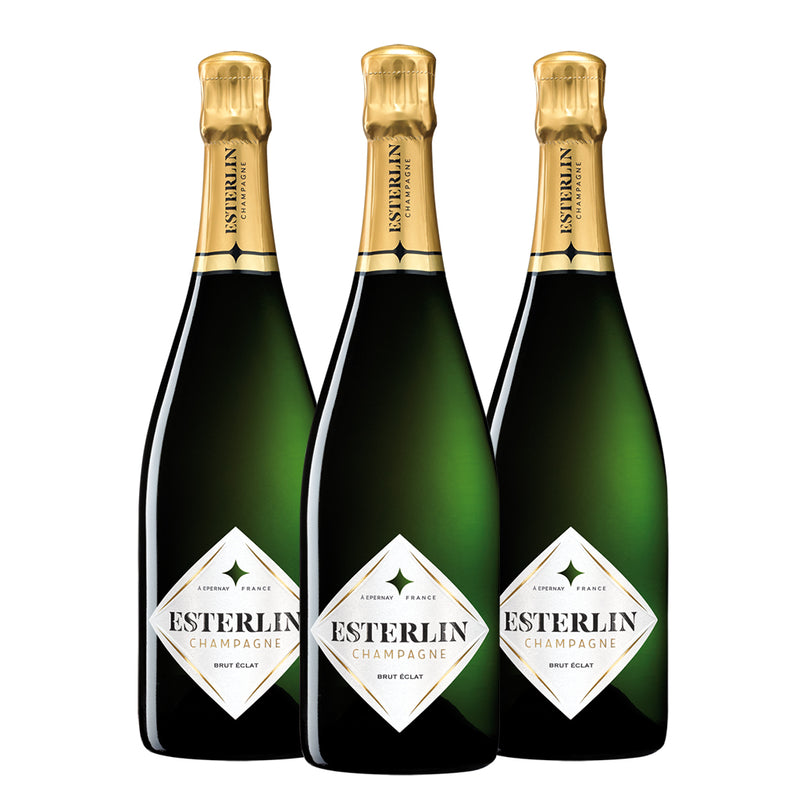 Coffret Champagne Esterlin - 3x75cl