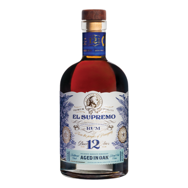 Rhum El Supremo 12 ans d'age 40° - 70cl
