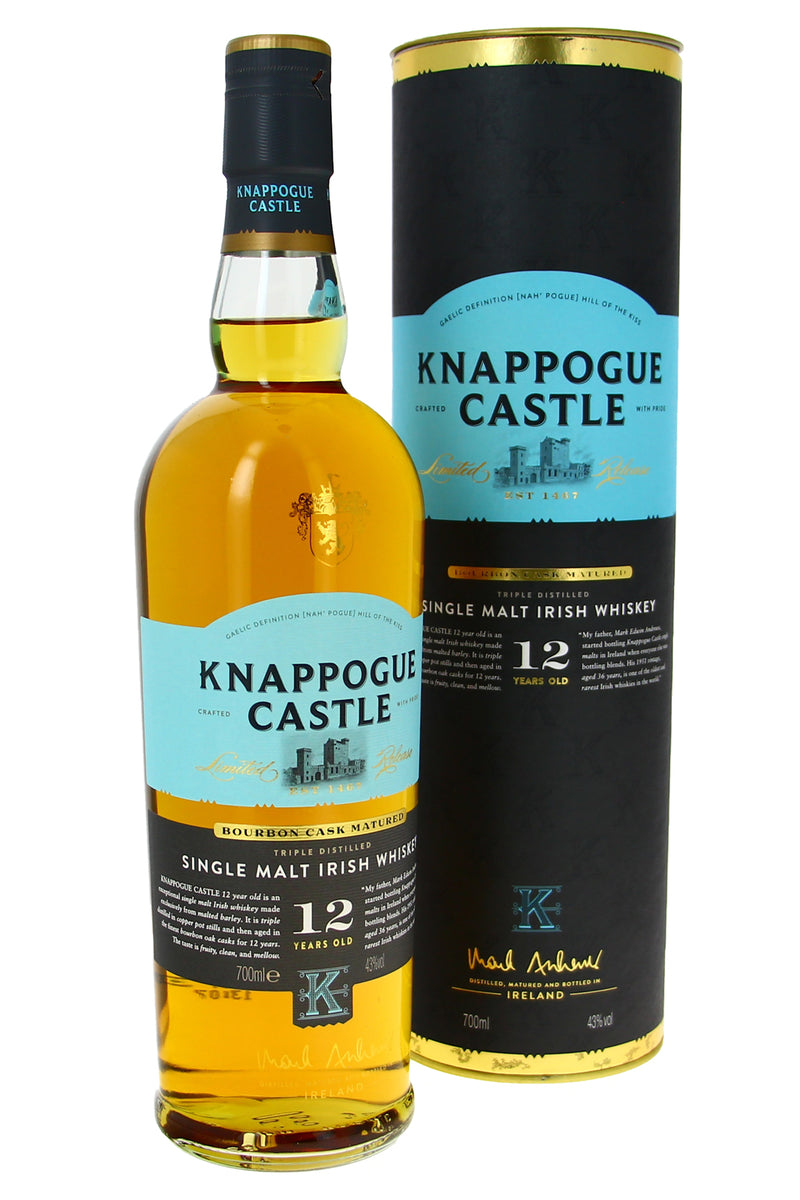Knappogue Castle Single Malts Irish Whiskey 40° - 70cl