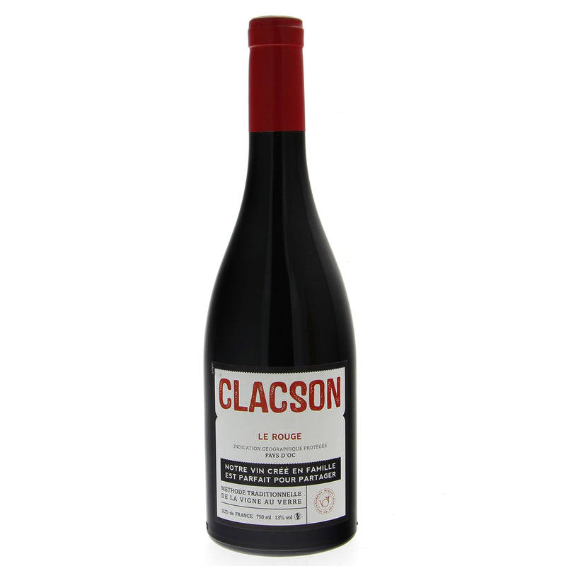 Clacson Red Igp Pays D'Oc 2019 - 75Cl