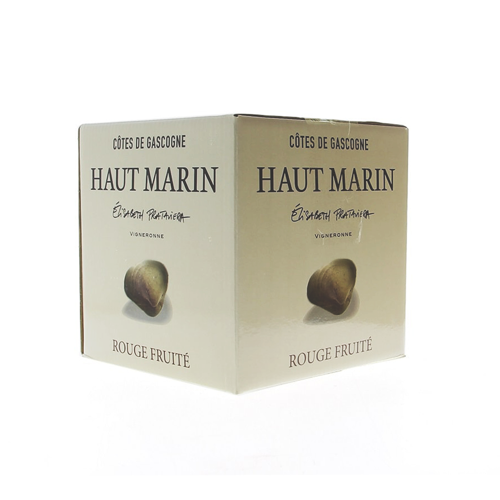 Côtes de Gascogne Rouge Fruité  Merlot Cabernet Domaine Haut Marin - 3l