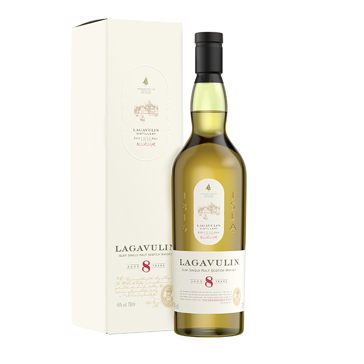 Lagavulin 8 Years With Case 48% - 70Cl