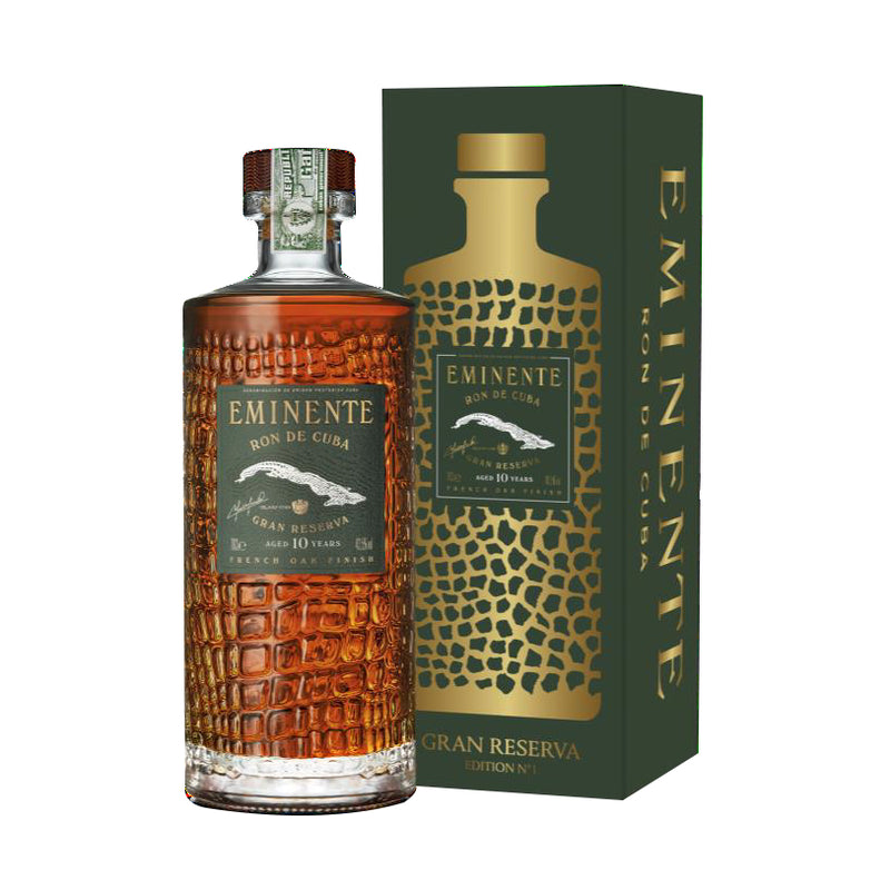 Rhum Eminente "Gran Reserva" 10 ans en coffret 43.5° - 70cl