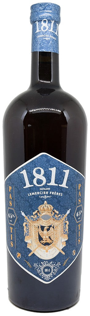 Pastis 1811 45 ° Distillery Lemercier Friars 1L