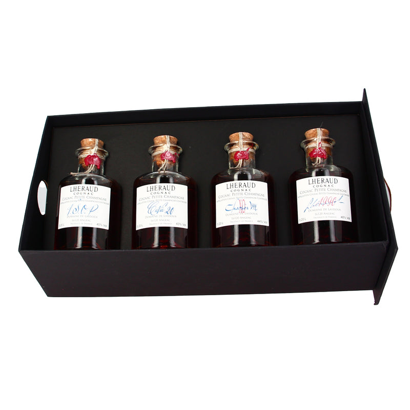 Cognac coffret dégustation - 4x20cl