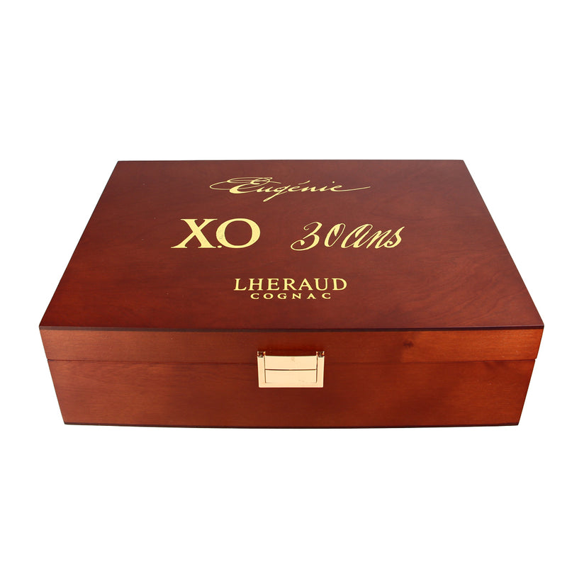 Cognac coffret Lheraud Eugenie 43° + 2 verres - 70cl