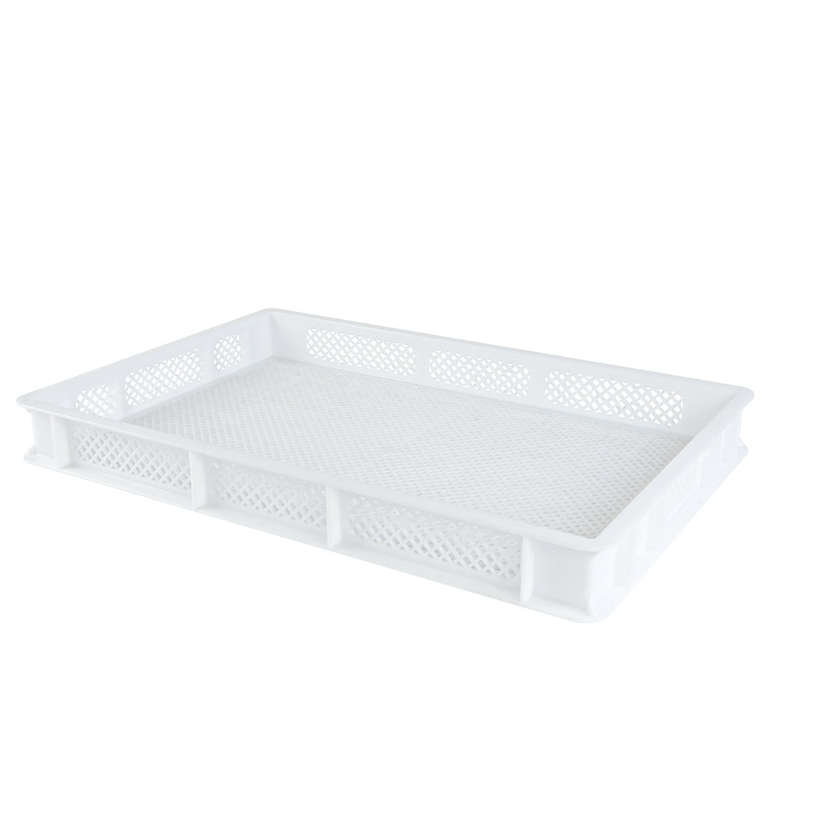 Caisse finement ajourée 12 L - 600x400x70 mm - PEHD ( B56966 ) (1 X 1 unité )