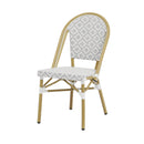 Chaise - Gris chiné - 45x61x89 cm - Bali ( E17082 ) (1 X 1 unité )