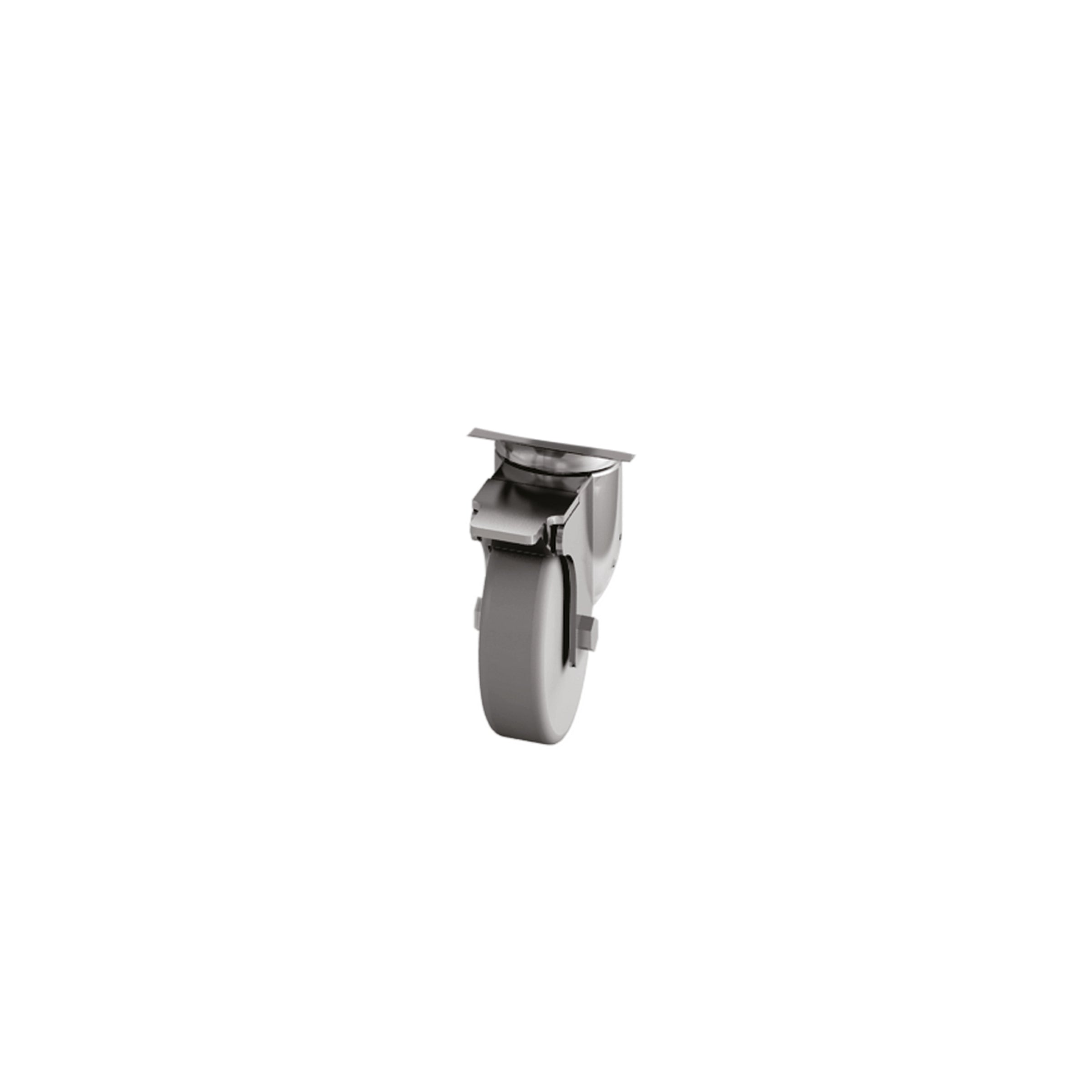 Kit 4 roulettes ø 125mm - Table pieds carrés ( E24206 ) (1 X 1 unité )