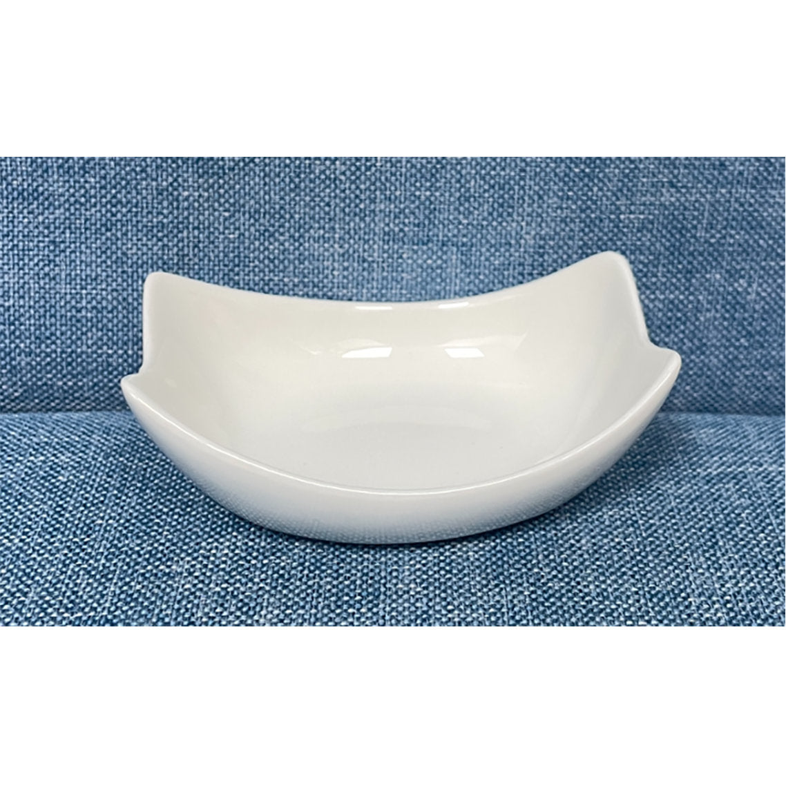 Dish - Porcelain 8.2x6x3 cm - Umbrella ( E37509 ) (12 X 1 unit )