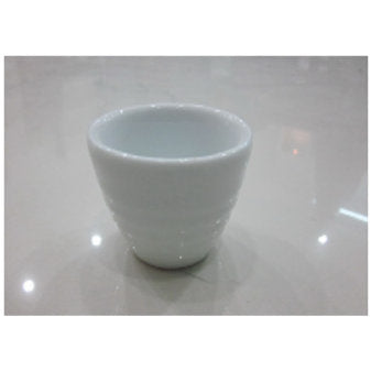 Mini bol 10 cl - Porcelaine ø 6 cm- Blanc ( E37516 ) (12 X 1 unité )