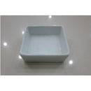 Miniature carrée basse - Porcelaine 7x7 cm ( E37518 ) (12 X 1 unité )