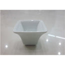 Miniature évasée carrée - Porcelaine 5,8 cm ( E37519 ) (12 X 1 unité )