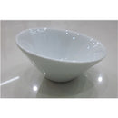 Coupelle inclinée - Porcelaine 9,6 cm - Blanc ( E37520 ) (12 X 1 unité )