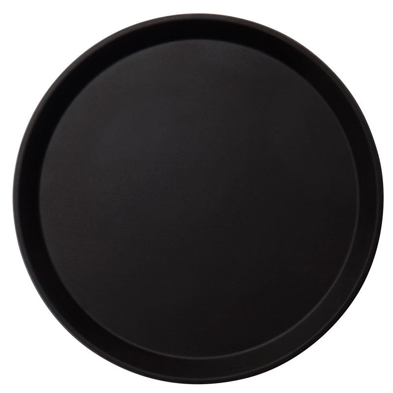 Plateau - Fibre de verre ø 35,5 cm - Bord élevé ( A28017 ) (12 X 1 unité )