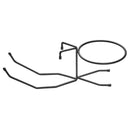 Porte-seau - Métal 49x20x17 cm - Noir ( E26934 ) (1 X 1 unité )