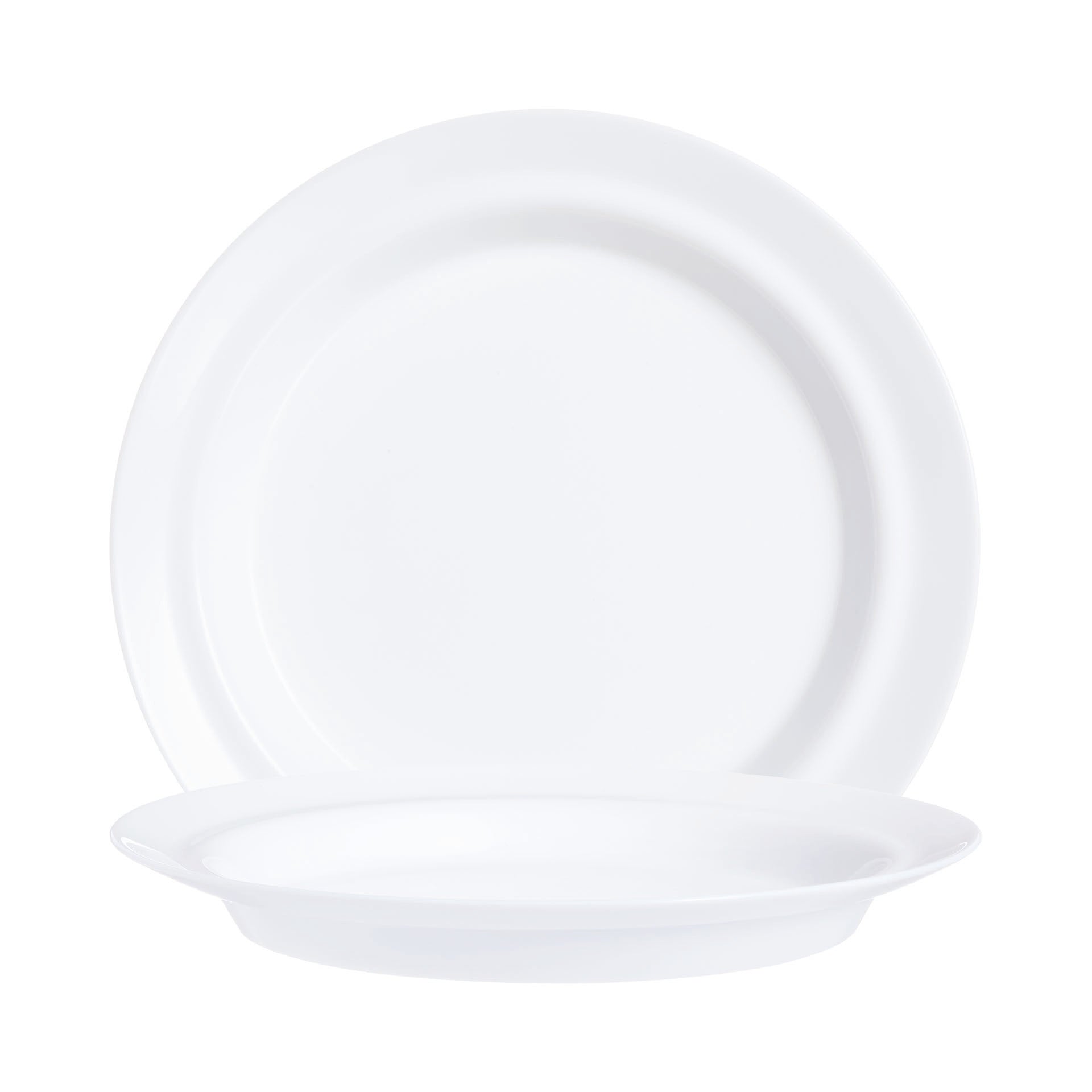 Assiette à dessert - Verre trempé ø 19 cm - Autonomy ( E44172 ) (12 X 1 unité )