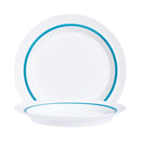 Assiette plate - Verre trempé ø 23 cm - Autonomy ( E44176 ) (12 X 1 unité )