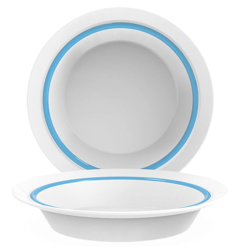 Assiette creuse - Verre trempé ø 23 cm - Autonomy ( E44177 ) (12 X 1 unité )