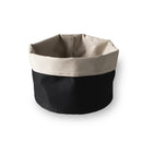 Corbeille à pain ronde ø 15x15 cm - Noir ( E37350 ) (1 X 1 unité )