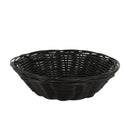 Corbeille ronde - Polypropylène 23x6,5 cm - Noir ( E38024 ) (1 X 1 unité )