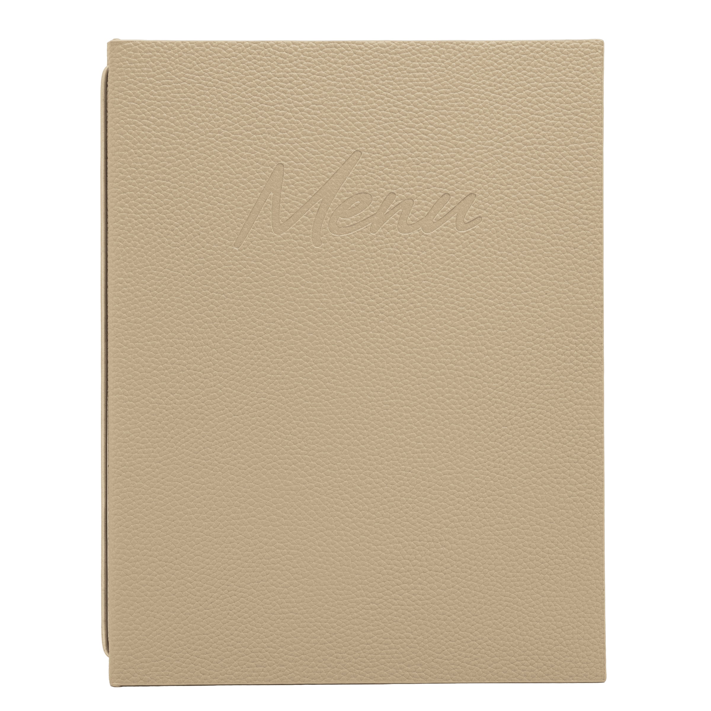 Carte-menu - Sable - Format A4 - Signature ( E44028 ) (1 X 1 unité )