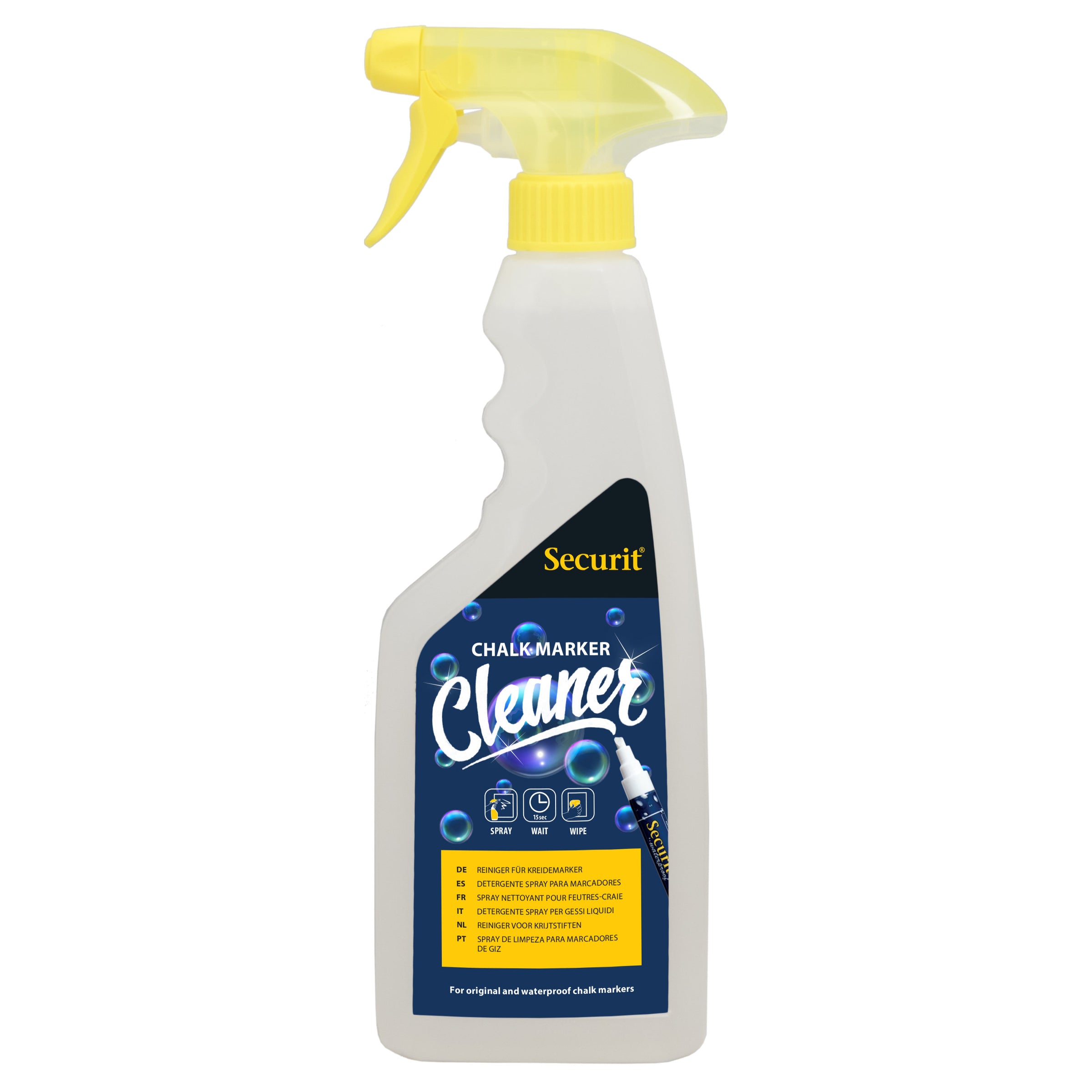 Chalk Marker Cleaning Spray - 500 ml spray bottle (014337) (1 X 1 unit)