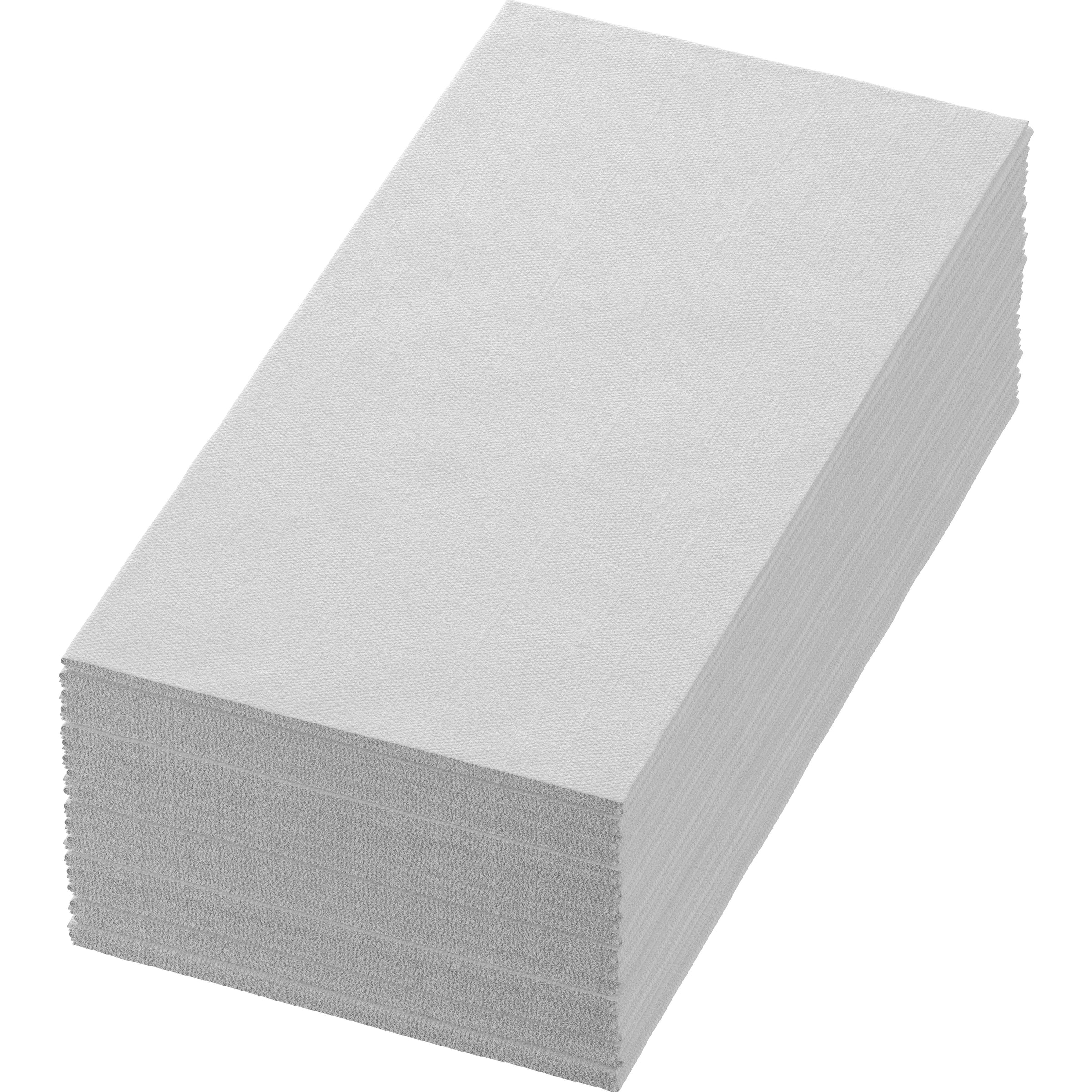 Serviette 40x40 cm - Pliage en 8 - Blanc ( A94414 ) (6 X 60 unités )