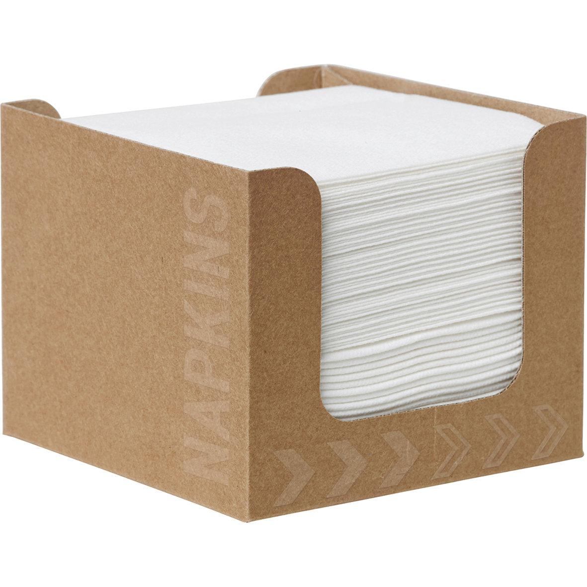 Serviette 20x20 cm - Blanc - Airlaid ( A94427 ) (24 X 50 unités )