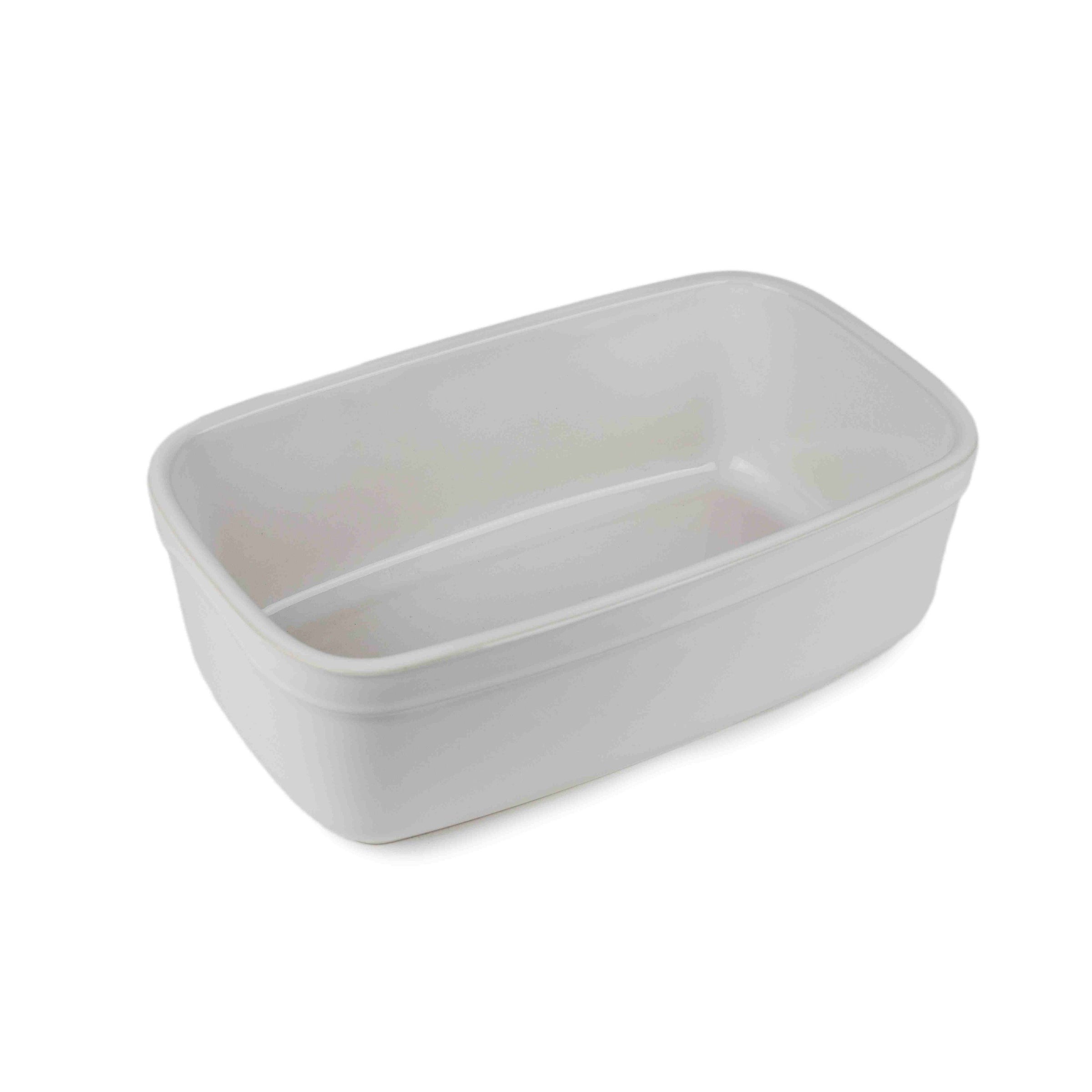 Terrine 2.7 L - Ceramic 27.7x17.4x9.2 cm - White ( E37333 ) (6 X 1 unit )
