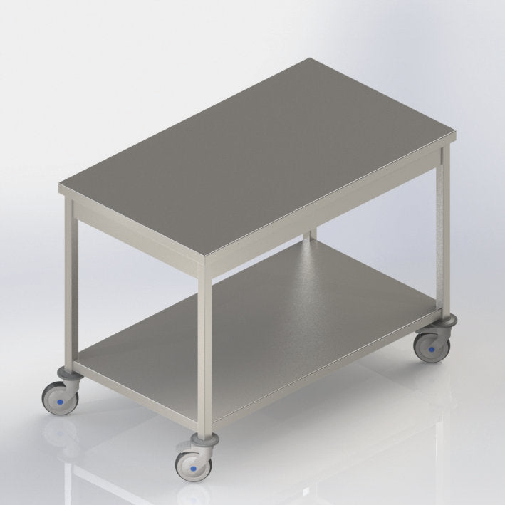 Mobile central table + shelf 1200x700x900 mm ( C42894 ) (1 X 1 unit )