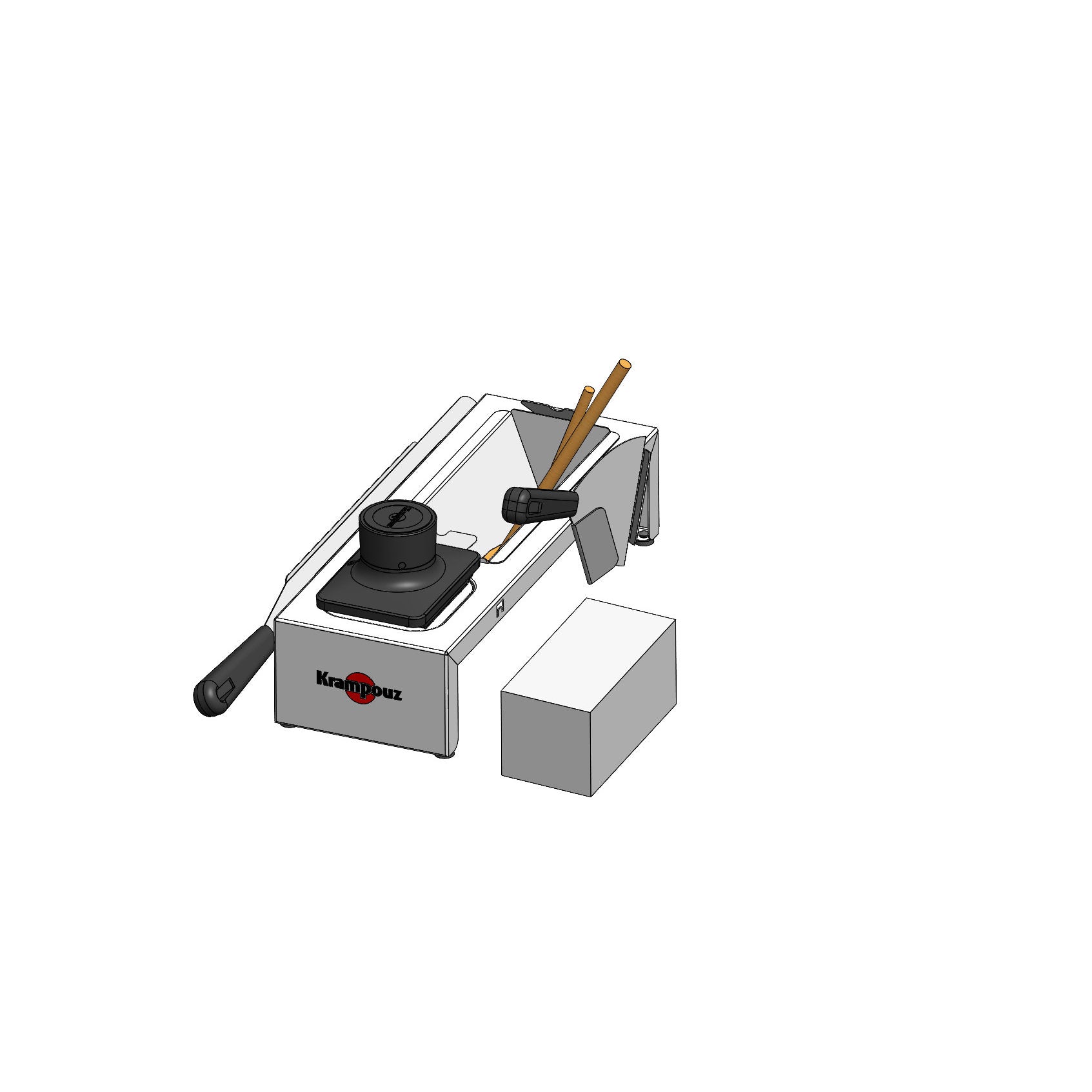 Kit accessoire crêpière - Inox ( E43967 ) (1 X 1 unité )