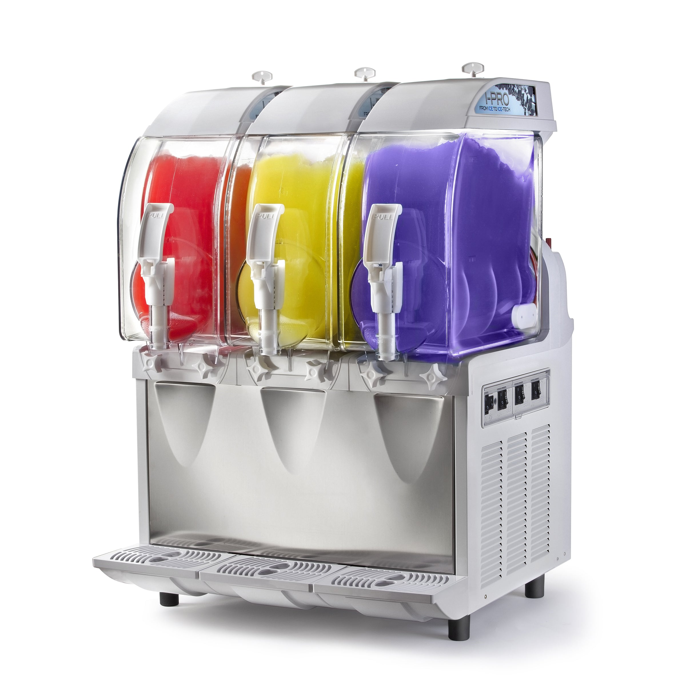 Machine à granité 3x11L- 600x580x870 mm -  I-Pro 3 M ( E36971 ) (1 X 1 unité )