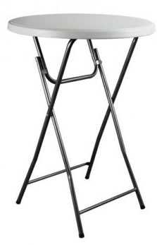 Mange-debout - Blanc/structure noire - Congrès ( E36949 ) (1 X 1 unité )