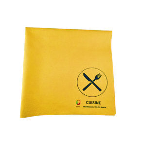 HACCP Printed Cloth - Yellow - Glass Surfaces ( E37409 ) (10 X 1 unit )