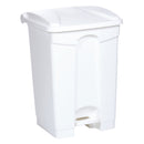 Poubelle à pédale 45 L - Avec couvercle blanc ( D06152 ) (1 X 1 unité )