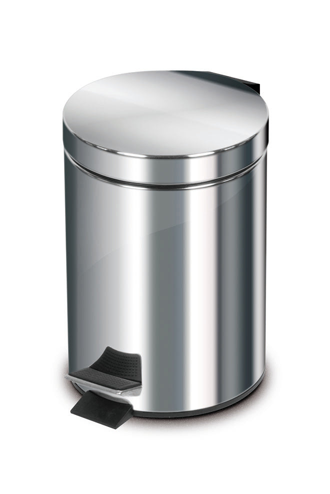 3 L Rubbish Bin - Stainless Steel (914707) (1 X 1 unit)