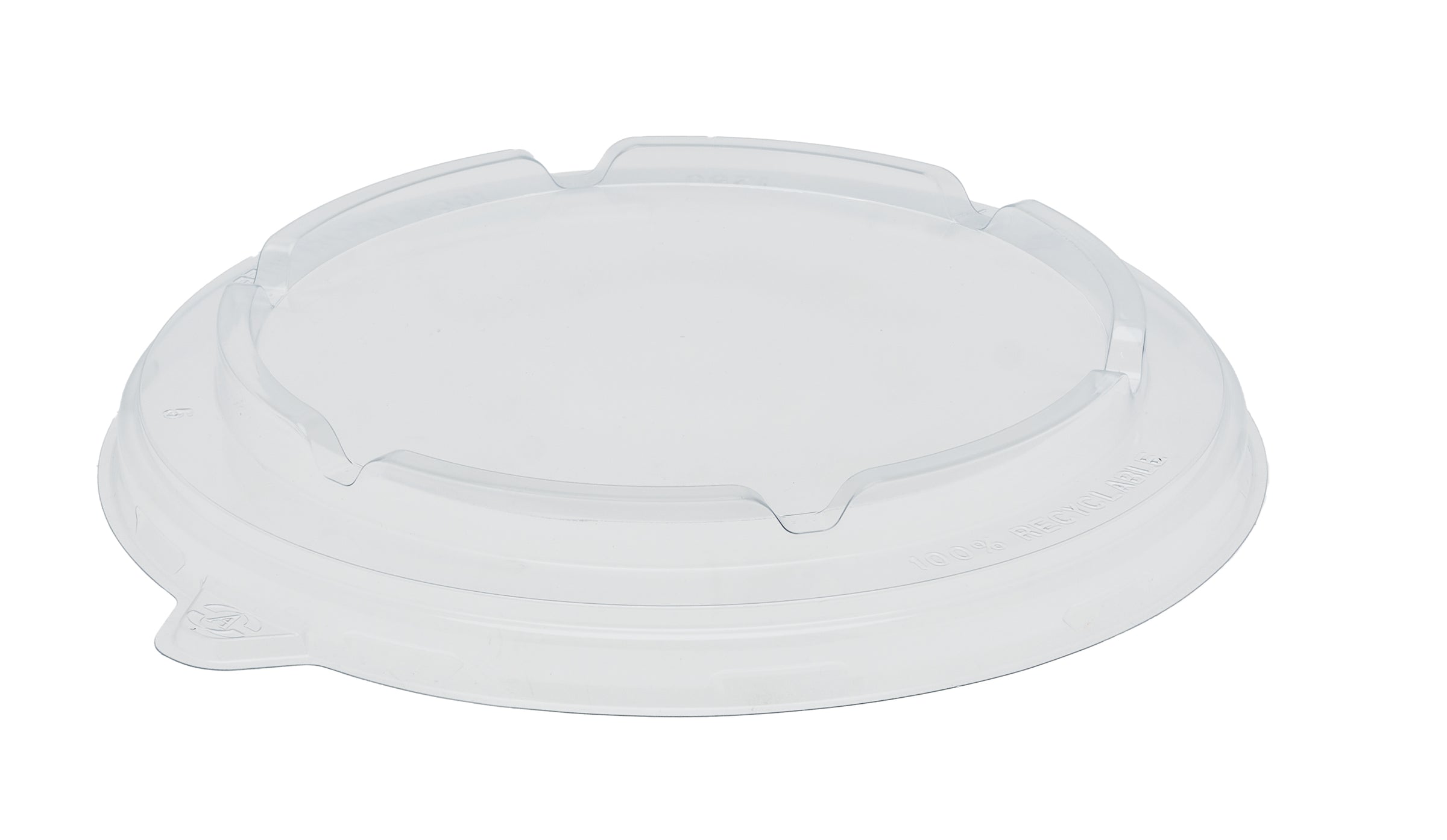 Couvercle boîte à salade ø17,6 cm - Kraft brun ( 949245 ) (1 X 300 unités )