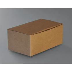 Boîte à déjeuner - Kraft brun 22,8x12,4x7,8 cm  ( 152987 ) (5 X 50 unités )