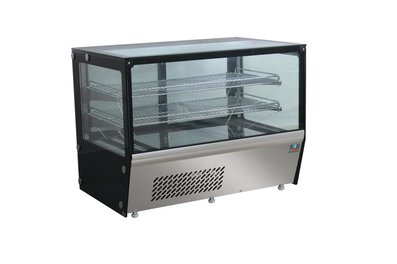 Vitrine réfrigérée droite +3° à +8°C - 695x576x678mm (1 X 1 unité )