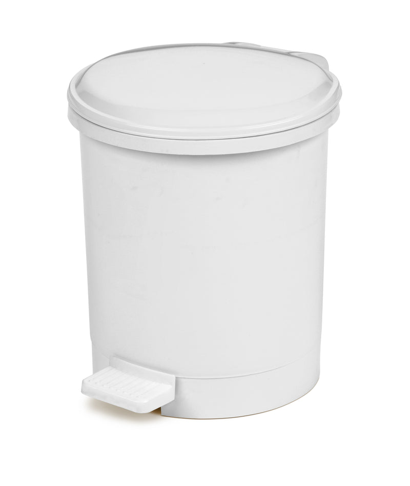 Poubelle à pédale 3 L - ø21x18 cm - Plastique (1 X 1 unité )