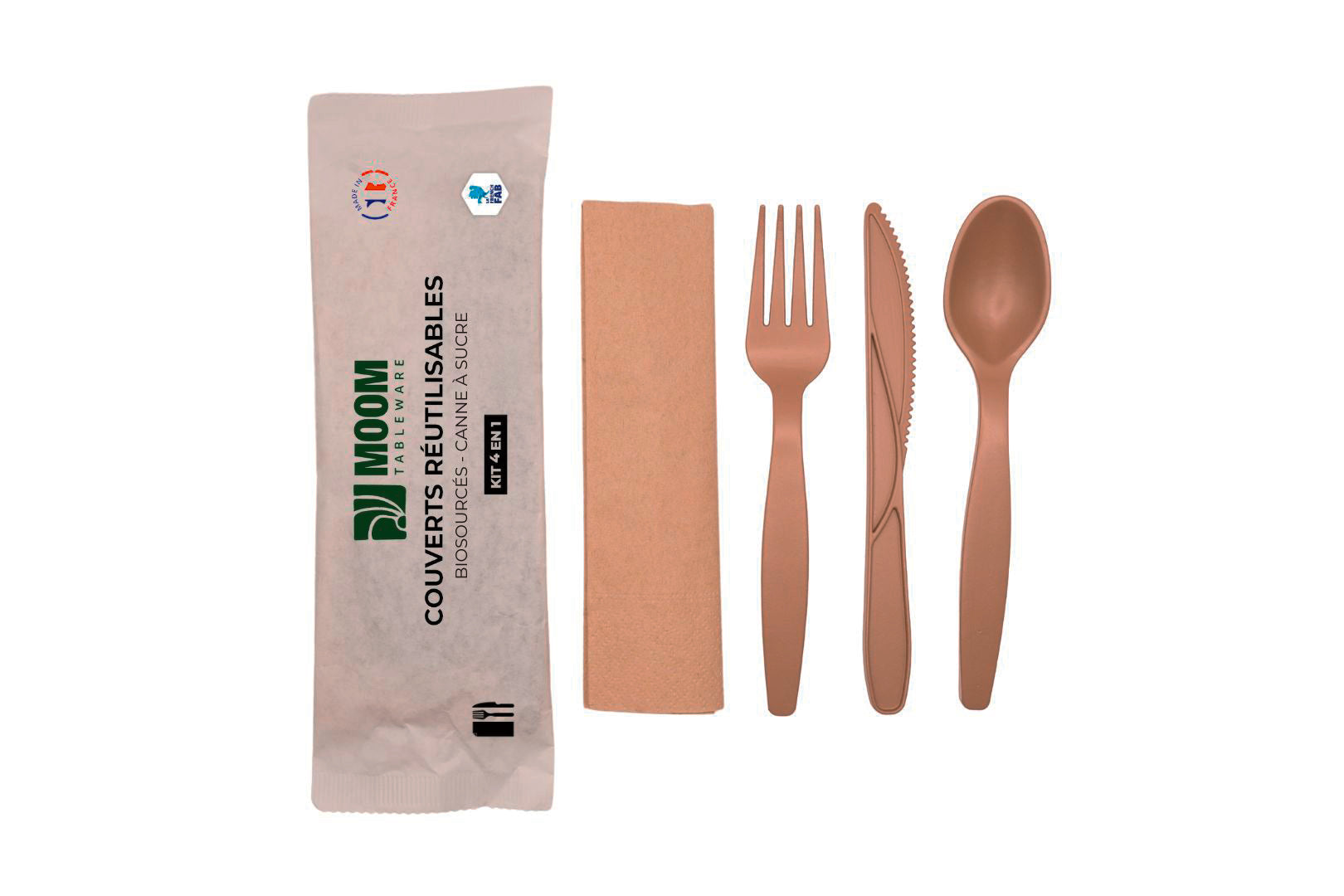 Kit couverts biosourcés  4/1 ( E23910 ) (1 X 150 unités )