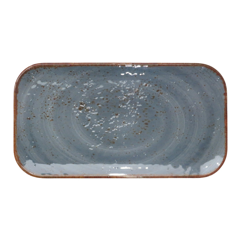 Assiette rectangulaire -Mélamine 32,5x17,5 cm- Salsa (12 X 1 unité )