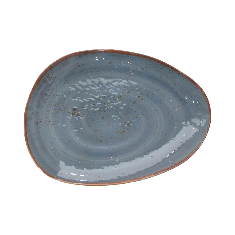Assiette ovale -Mélamine 32,36x26 cm- Salsa (12 X 1 unité )