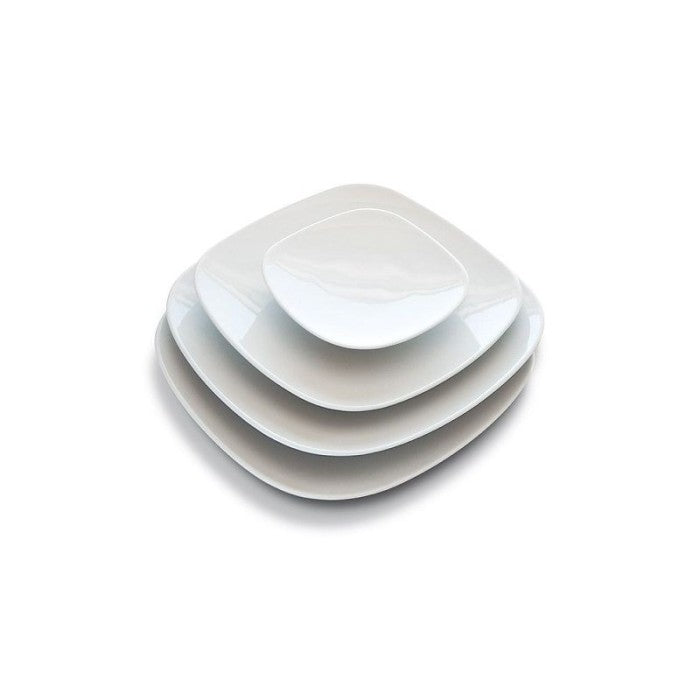 Assiette - Porcelaine 21x21 cm - Danubio ( E24219 ) (6 X 1 unité )