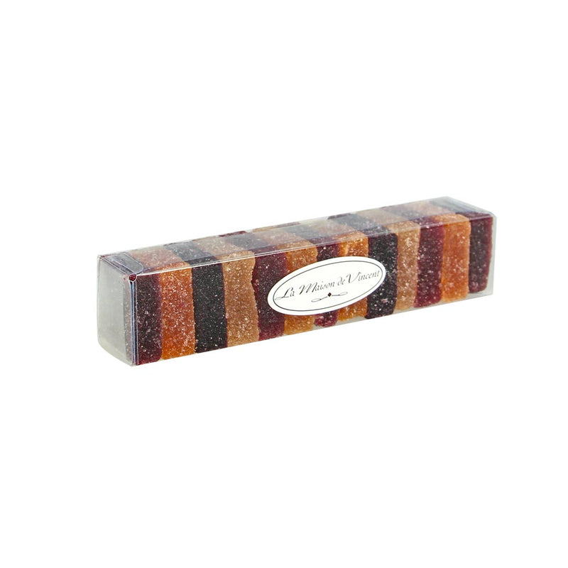 Pâtes de fruit artisanales pur fruit assorties - 180g