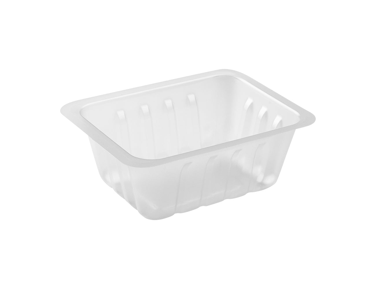 Barquette charcutière 125 g - 9,1x7,1x3,5 cm ( 999941 ) (10 X 500 unités )