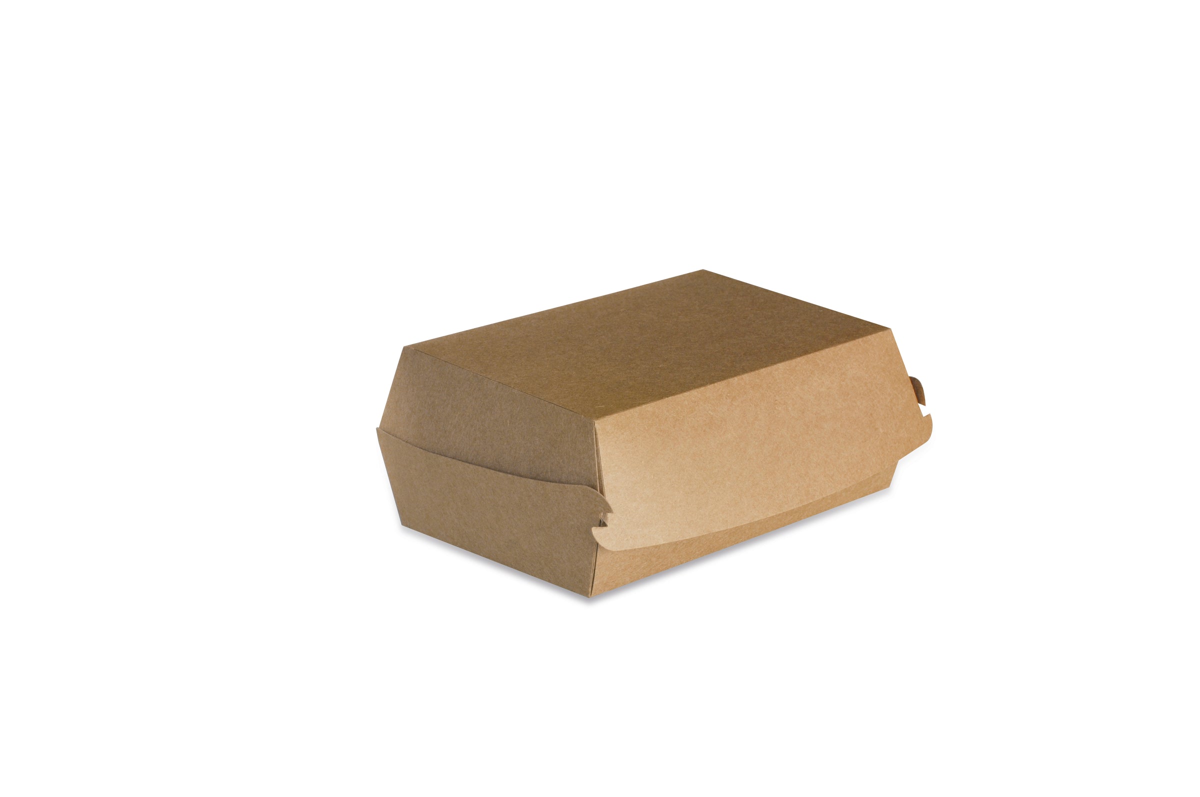 Boîte à burger - Kraft brun 23,7x13,5x7,5 cm ( 949200 ) (3 X 100 unités )