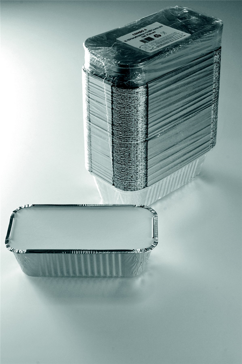 Combo - Barquette operculable 68,5 cl + couvercle ( 153169 ) (10 X 100 unités )